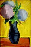 Imrich Vysočan, Kytica, okolo 1960, tempera na kartóne