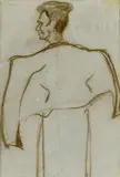 Zoltán Palugyay, Muž v kabanici zozadu