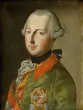 Portrét cisára Jozefa II. by Nenámy Rakúsky, stredoeurópsky & Maliar, okolo 1780, olej na plátne (dobový klasicistický rám), sold Jun 2007