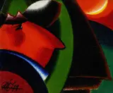 Chlap by Milan Laluha, 1999, pastel na papieri, sold Jun 2007