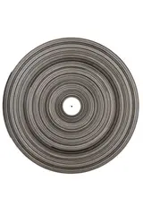 Martin Sedlák, Long Play, 2007, akryl, tuš na papieri Rozmer: priemer 151 cm