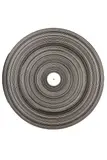 Martin Sedlák, Long Play, 2007, akryl, tuš na papieri Rozmer: priemer 151 cm
