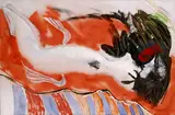 Vladimír Popovič, Niké 4, 1971, olej na plátne