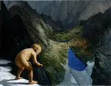 Róbert Bielik, Tatranské pleso, 2005, olej na plátne