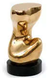 Štefan Belohradský, Torzo, 1964, bronz, mramorový podstavec