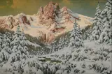 Zima v Tatrách by László Neogrády, okolo 1930, olej na plátne, sold Mar 2007