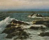 Jozef Písecký, More, 1928, olej na plátne