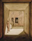 Igor Ondruš, U Goga, 2006, olej na plátne