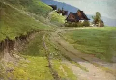 Vojtech Marx, Kopanice, okolo 1920, olej na kartóne