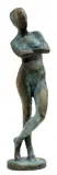 Jozef Kostka, Stojaci akt, okolo 1955, bronz