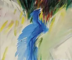 Pavol Kráľ, Klavírny koncert v daždi VII., 2002, olej na plátne