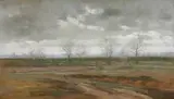 František Hanus Herink, Jesenná krajina, 1936, olej na dreve