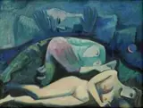 Pravoslav Kotík, Spiaca (štúdia k obrazu Únava)