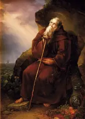 Jozef Ginovský, Svätec, 1835, olej na dreve