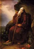 Jozef Ginovský, Svätec, 1835, olej na dreve