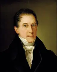 Jozef Ginovský, Portrét muža, 1834, olej na plátne