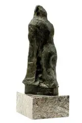 Objatie by Jozef Kostka, 1961, bronz, mramorový podstavec, sold Oct 2006