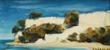 Pobrežie by Ladislav Záborský, 1978, olej na plátne, sold Oct 2006