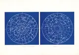 Stanislav Filko, Asociácie – XXIX – Mapy Vesmíru, 1968-69, serigrafia na papieri