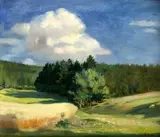 Edmund Gwerk, Letná krajina