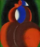Žena by Milan Laluha, okolo 1968, olej na plátne, sold Jun 2006