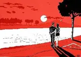 Miloš Gašparec, Zapadá, 2006, print