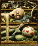 Igor Ondruš, Úchylná izbička, 1999, olej na sololite