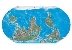 Marek Kvetán, World Map, 2005, c-print, light box