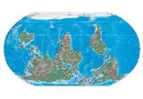 Marek Kvetán, World Map, 2005, c-print, light box