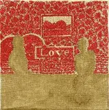 Monika Mikyškova, Love I., 2006, glitter na plátne