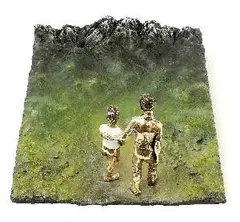 Martin Piaček, Túžba po lietaní, 2006, bronz, plast