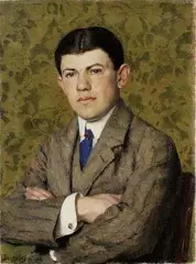 Dominik Skutetzky, Portrét Ferdinanda Skuteckého, 1909, olej na plátne