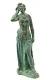 Jozef Kostka, Dievča, okolo 1945-50, bronz