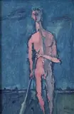 Július Lörincz, Vesliar, okolo 1965, olej na plátne