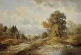 Sedelmeier, Pastier so stádom, okolo 1920, olej na plátne