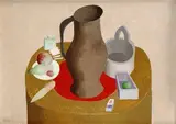 Milan Paštéka, Zátišie, 1974, olej na sololite