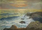 Elemér Kőszeghy-winkler, More, 1940, olej na plátne