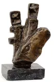 Jozef Kostka, Jar oráča, 1982, bronz, mramorový podstavec
