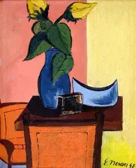 Eugen Nevan, Zátišie, 1948, olej na dreve