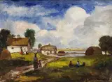 Béla Iványi-Grünwald, Za dedinou