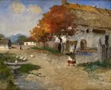 László Neogrády, Na priedomí, 1935, olej na plátne