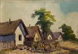 György Németh, Na dedinskom dvore