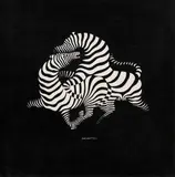 Viktor Vasarely, Zebry, 0, serigrafia na papieri