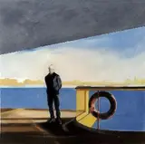 Peter Ondrušek, Bez názvu, 2005, olej na plátne