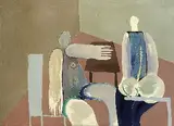 Milan Paštéka, Rozhovor, 1969, olej na plátne