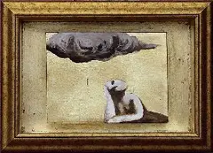+chólia by Daniel Brunovský, 2004, kombinovaná technika, sold May 2005