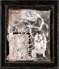 Nina Veselá, Garden, 2004, olej na plátne