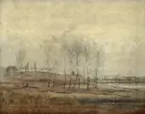 Predjarie by Ladislav Mednyánszky, 1900, olej na plátne, sold Mar 2005
