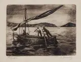 Viktor Hermély, Ragúza, 1930, lept na papieri