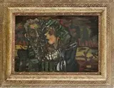 Jacob Bornfriend, Dvojica, 1932, olej na plátne